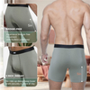 Men's Modal Boxer Briefs With Fly Pouch 4 Pack