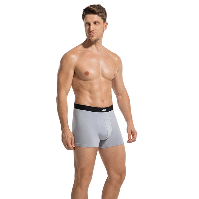 Men's Trunk Underwear with 3D Pouch 4 Pack